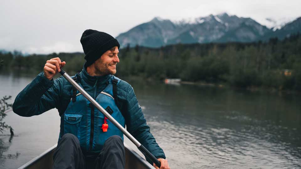 Die Columbia Wetlands in der Nähe von Golden laden zum Kanufahren ein