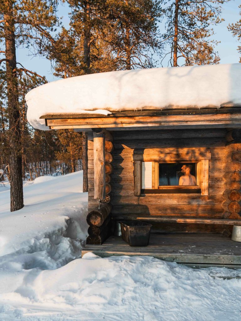 Husky Tour Sauna