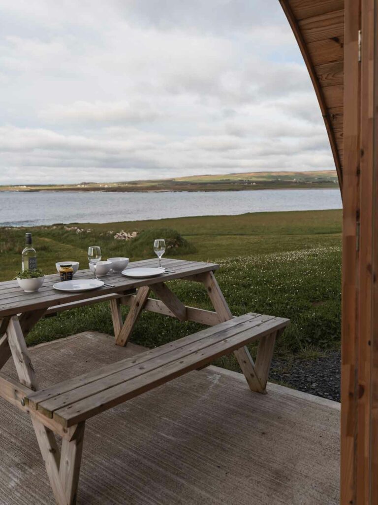 Glamping in Irland bedeutet der Natur ganz nah zu sein