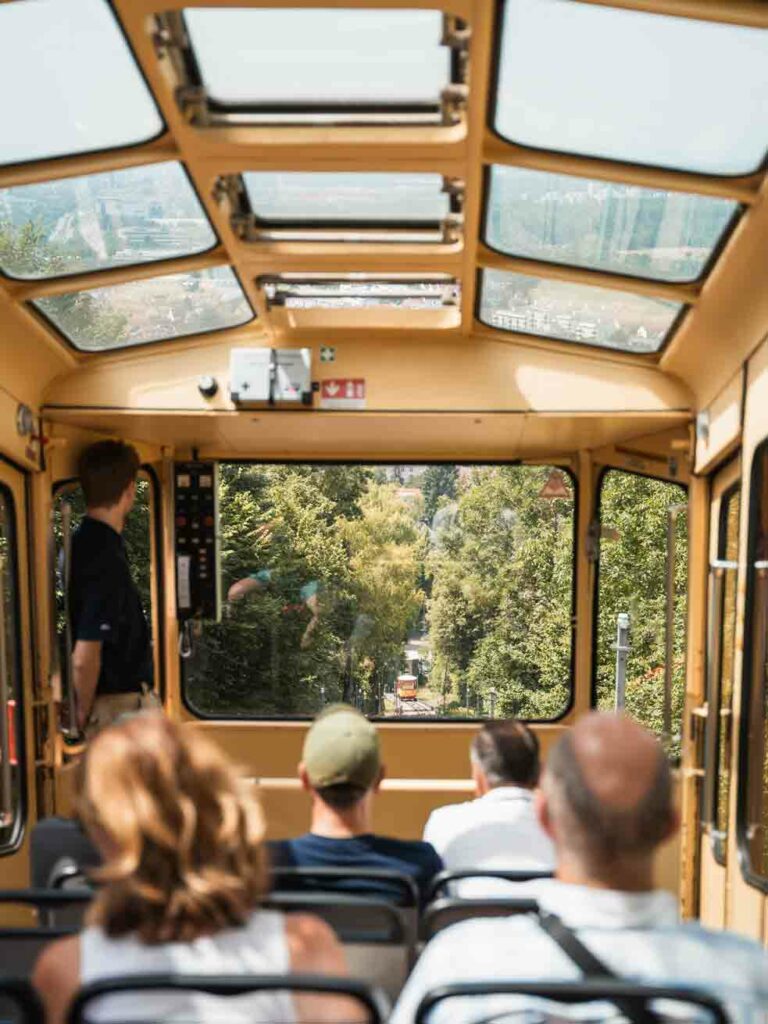 älteste Standseilbahn Deutschlands in Karlsruhe