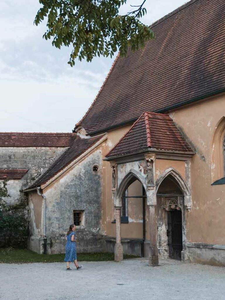 Auf der Burg in Burghausen befindet sich eine Kapelle