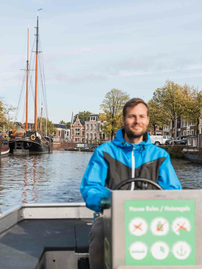 GreenJoy Elektroboot in Friesland