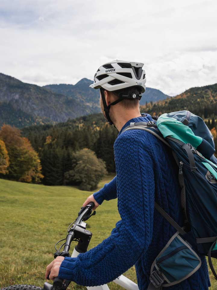 Mit dem Fahrrad im Allgäu