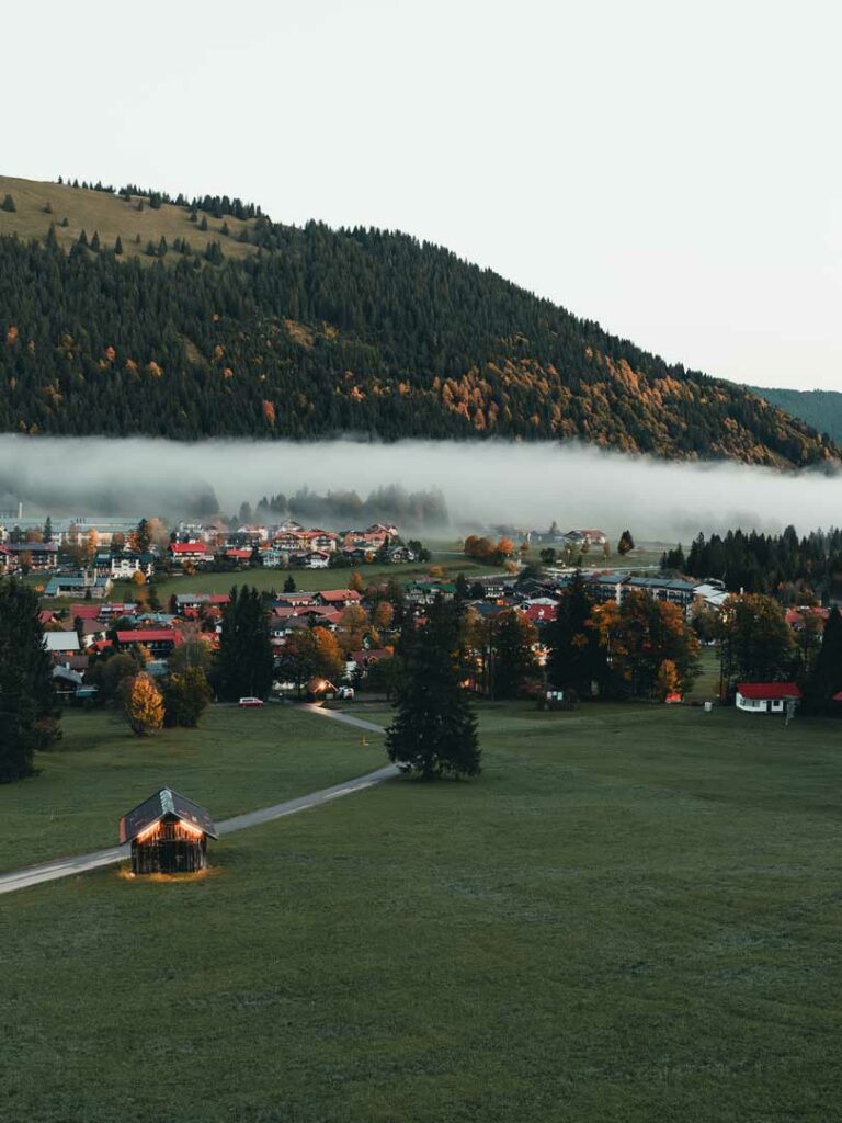 Morgenstimmung in Oberjoch Bad Hindelang