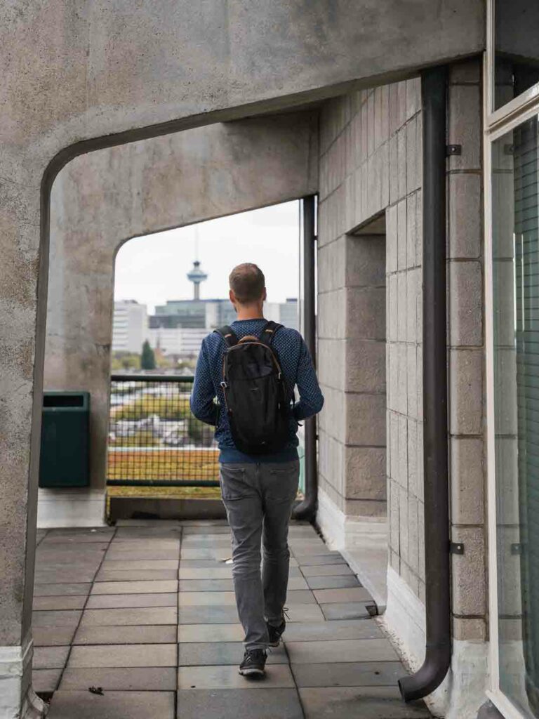 Rooftop Tour in Rotterdam in Holland