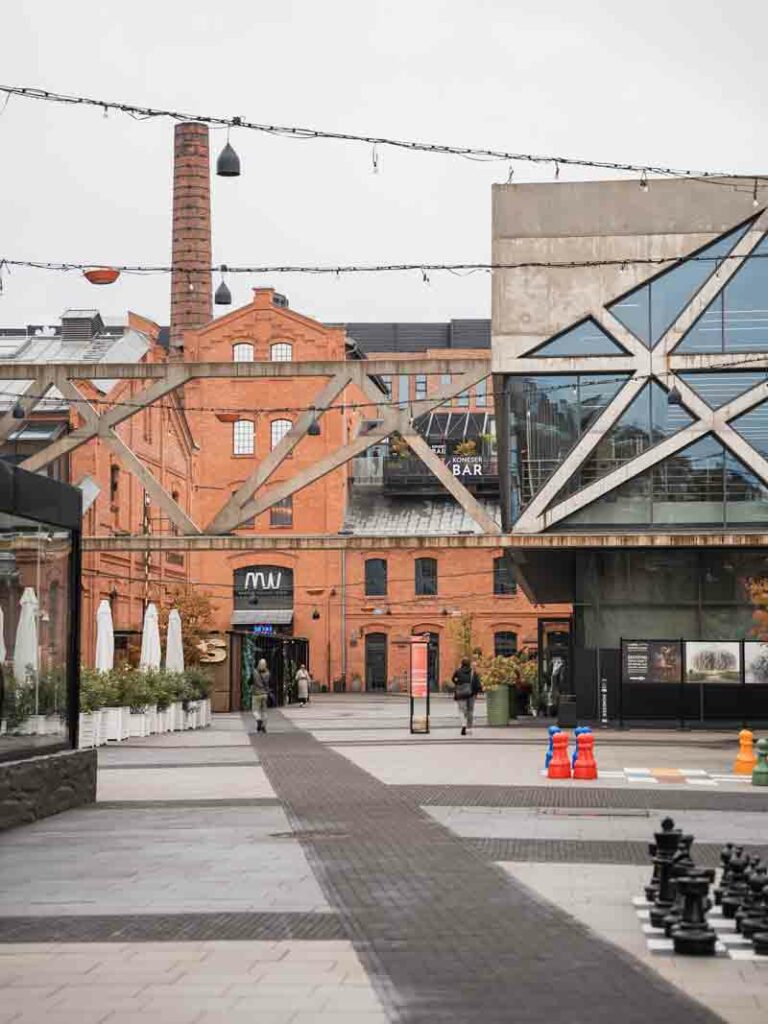 Das alte Fabrikgelände Centrum Praskie Koneser in Warschau