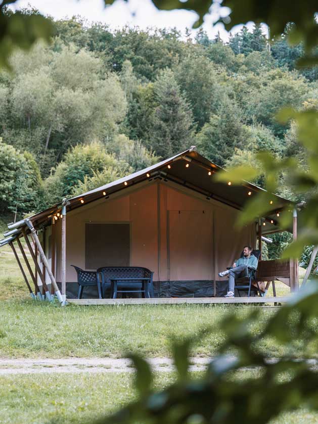 Mehr über den Artikel erfahren Vodatent: Glamping im Safarizelt