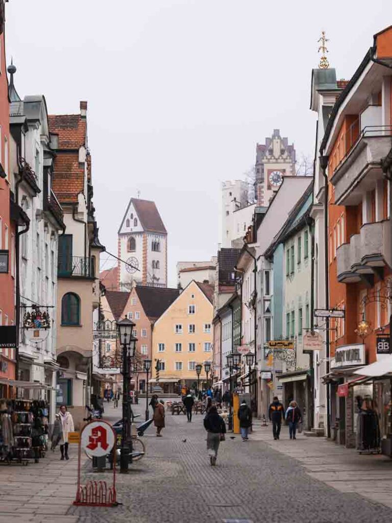 Die Altstadt von Füssen