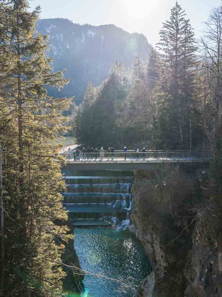 Brücke beim Lechfall